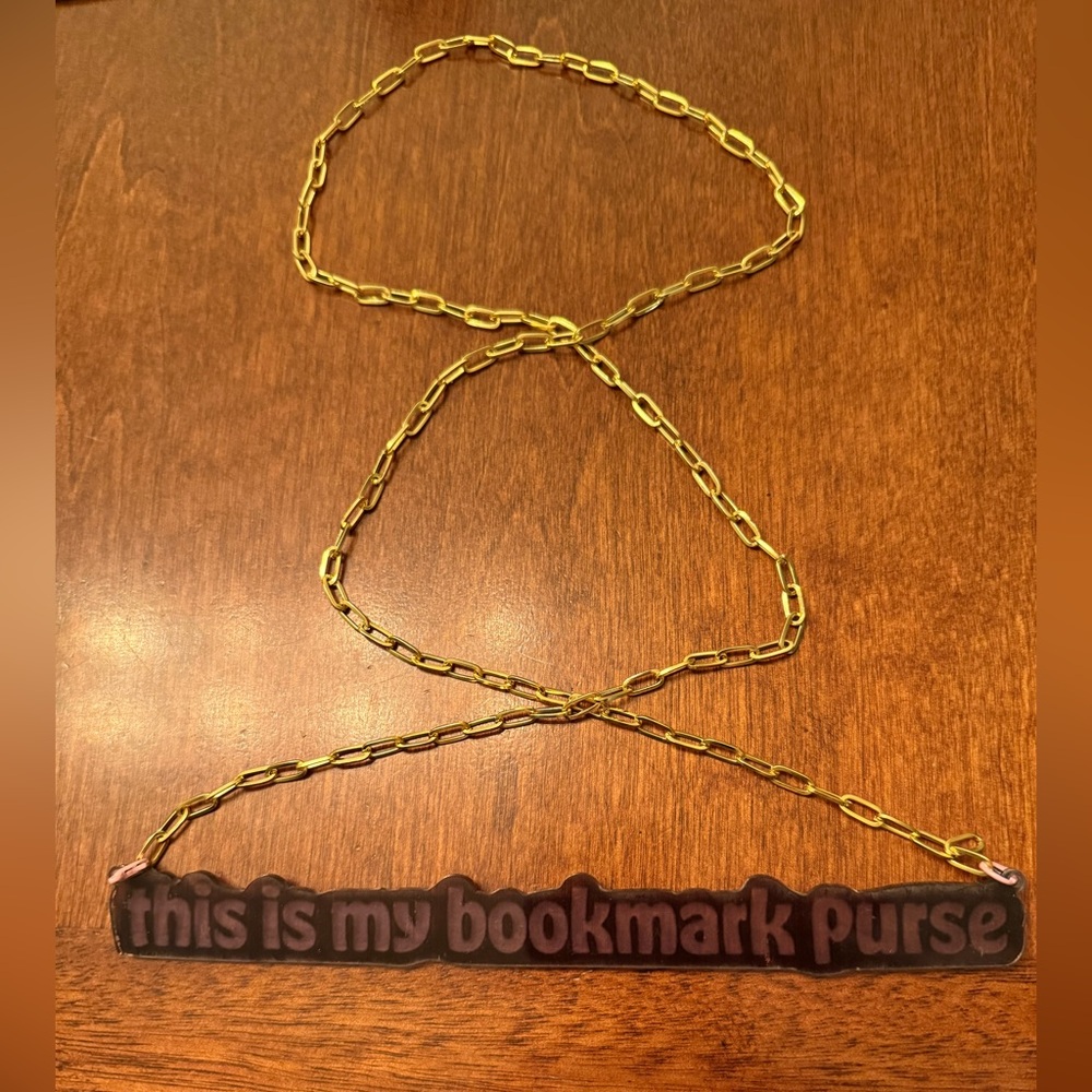 Bookmark Purse Strap